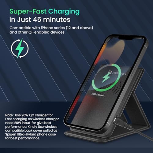 Portronics Freedom Fold - Premium Leather