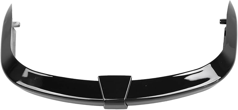 Black ABS Plastic Rear Fender Tip Mudguard Edge Trailing Trim for Harley Softail Deluxe FLSTN Model ONLY 2005-2017