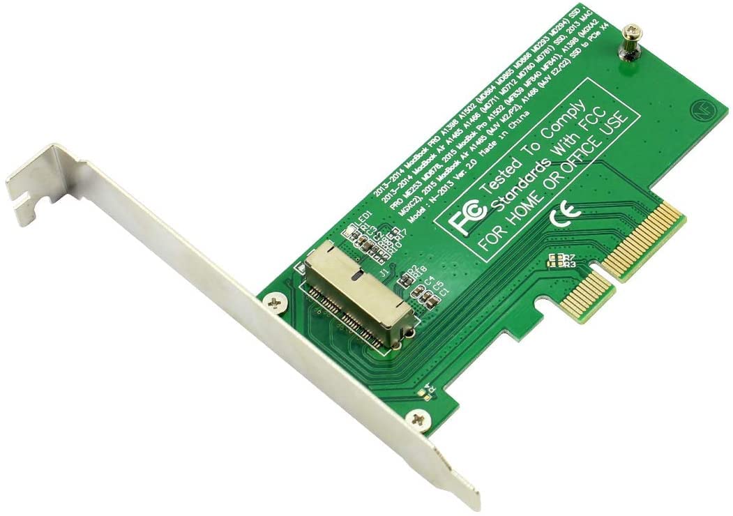 Tobo SSD to PCI-E 4X Adapter Card Hard Drive Controller Converter Compatible with MacBook Air A1465 A1466 Pro A1502 A1398 MD712 TD-741PC-picture-30