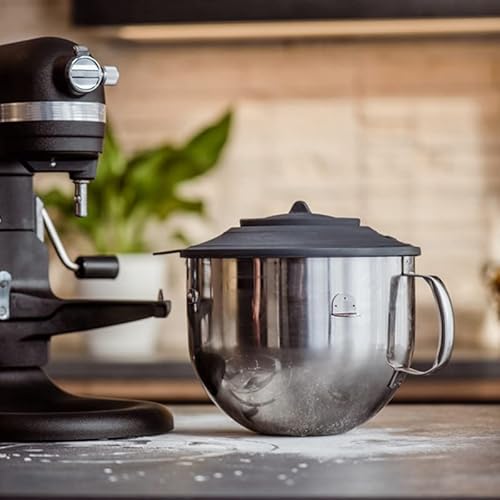 Kitty Professional Profi-Frischhaltedeckel ANTHRAZIT kompatibel mit KitchenAid* 6,9 Liter Küchenmaschine (Anthrazit) Cover