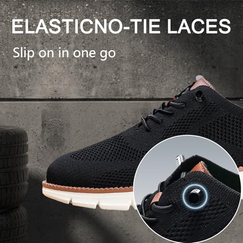 Comfofeet Ultra Comfortable Orthopedic Shoes, Breeze Mens Casual Fashion Walking Mesh Sneakers, Anti-Slip Sole, Removable Insole3