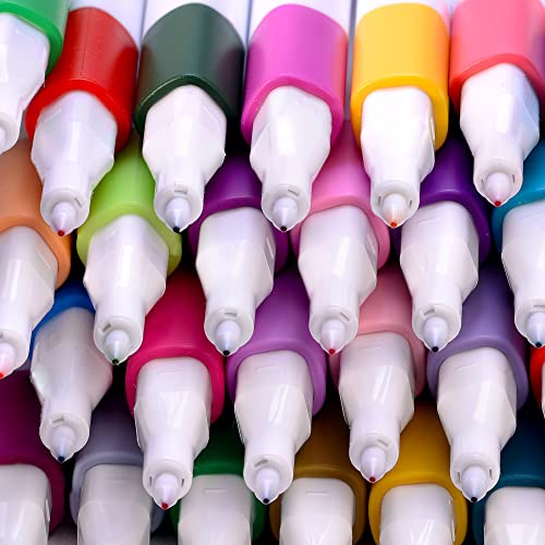 Feutres Emott Uni-Ball : coffret premium de 40 couleurs pour un tracé fin haute précision - 5