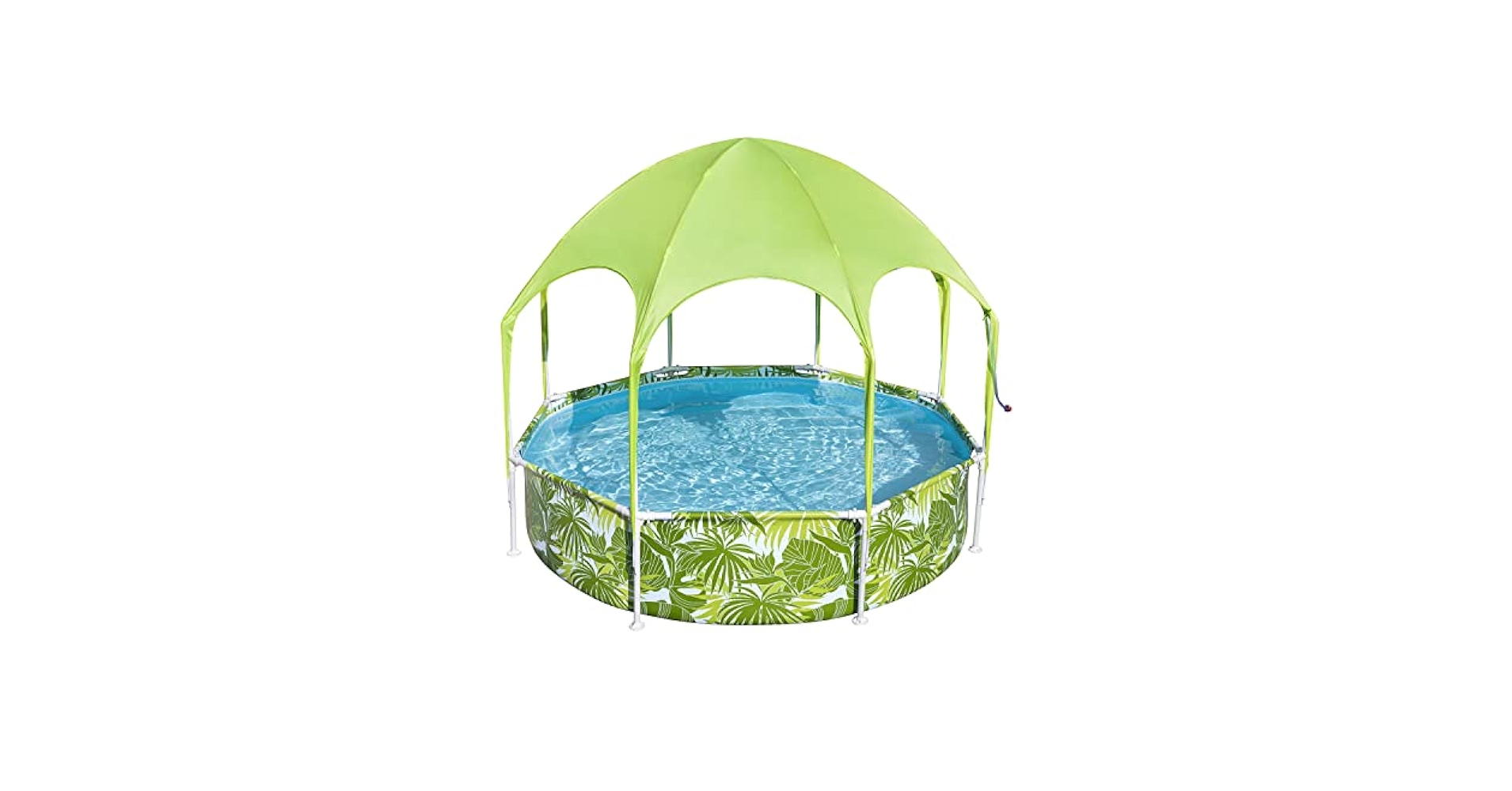 油彩『Poolside』 Amazon.com: Above Ground Pool Swimming Pool with 10FTx 30In