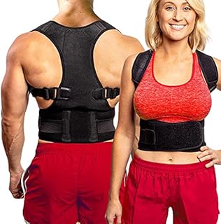 FlexGuard Back Support - Adjustable Posture Corrector - Full Back Brace w/ Lumbar