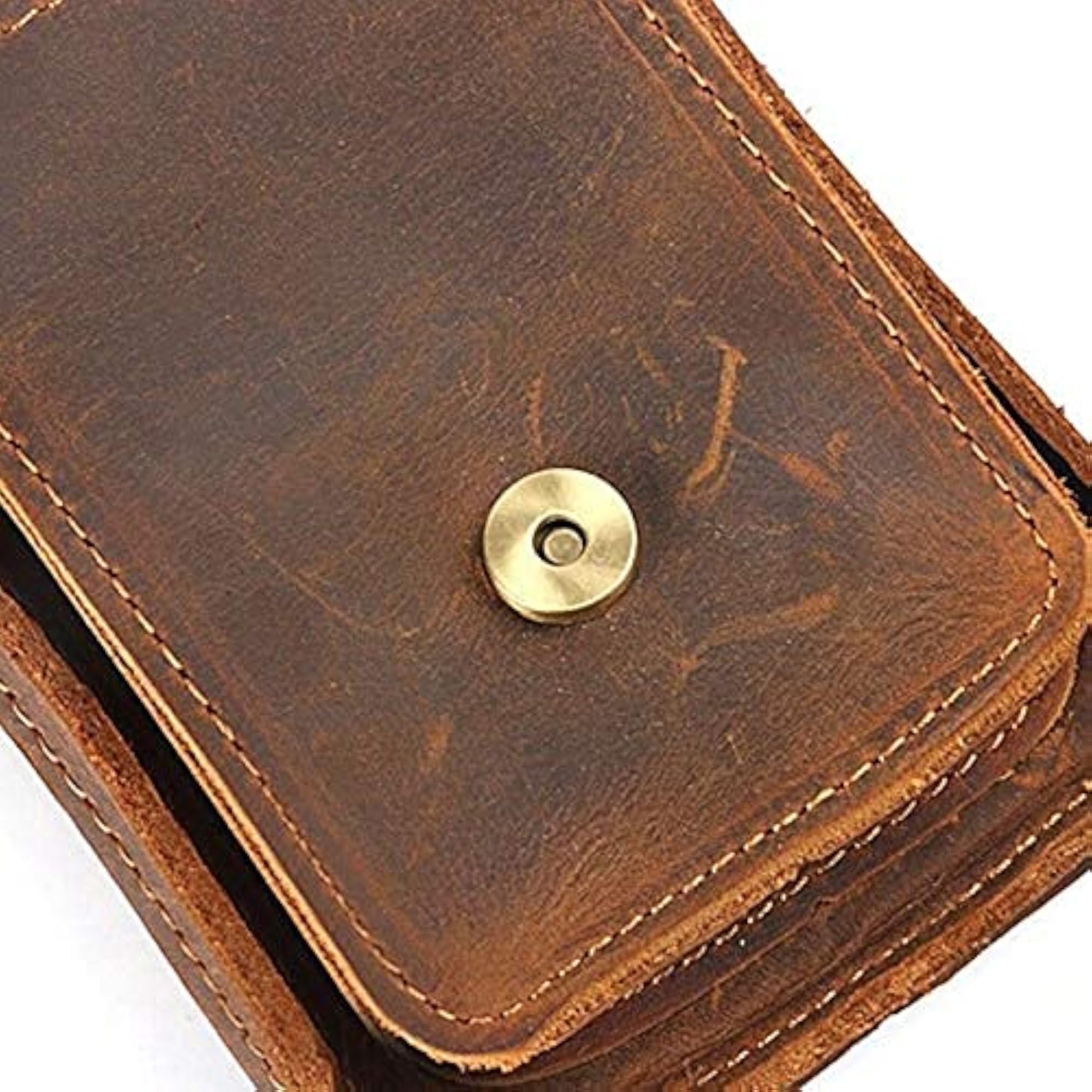 Casual Men's Retro Genuine Leather Small Bag