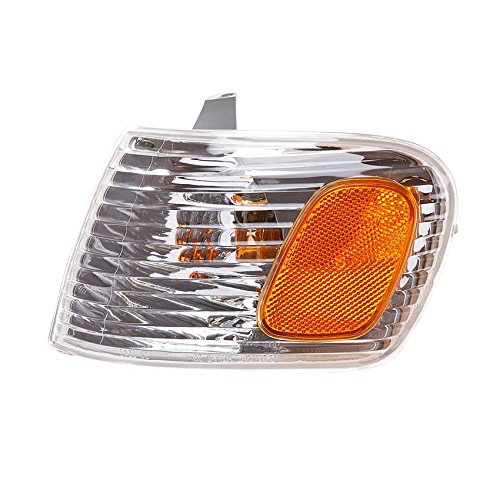 Rareelectrical New Left Turn Signal Light Compatible With Toyota Corolla 2001-2002 To2530137 8152002070 81520-02070