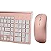 HAIBING Wireless Keyboard and Mouse Combo, Compact Full-Sized 2.4GHz Ultra Slim Wireless Keyboard with Number Pad and Power-Saving Mouse for Office Windows 10, Laptop, PC, Computer, Desktop