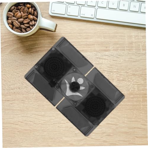 Base portátil plegable para laptop con ventilador LED miniatura 7
