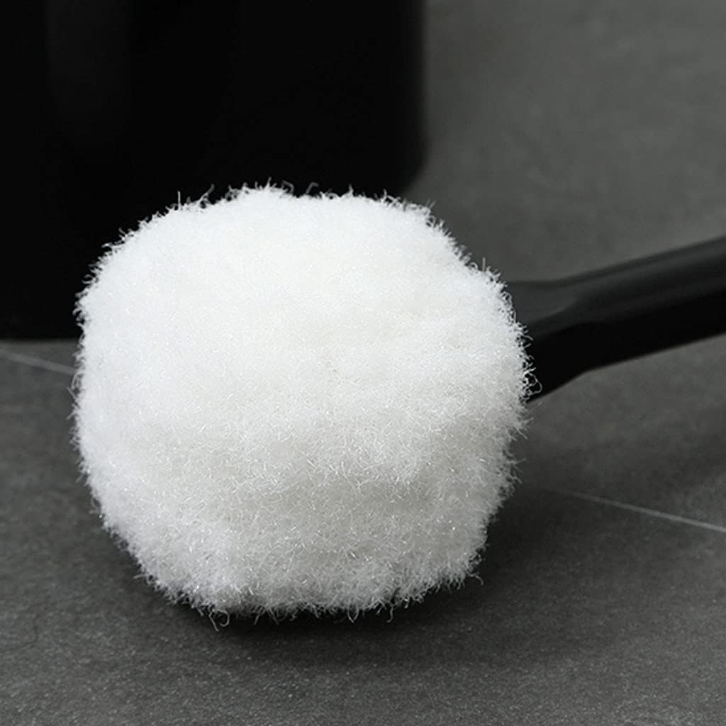 Toilet Brush and Holder Set Magnetic Levitation Toilet Brush with Base Toilet Brush Modern Design Soft Hair Toilet Brush Household Bathroom Cleaning Toilet Brush Set Toilet Bowl Brush for B, White image 3