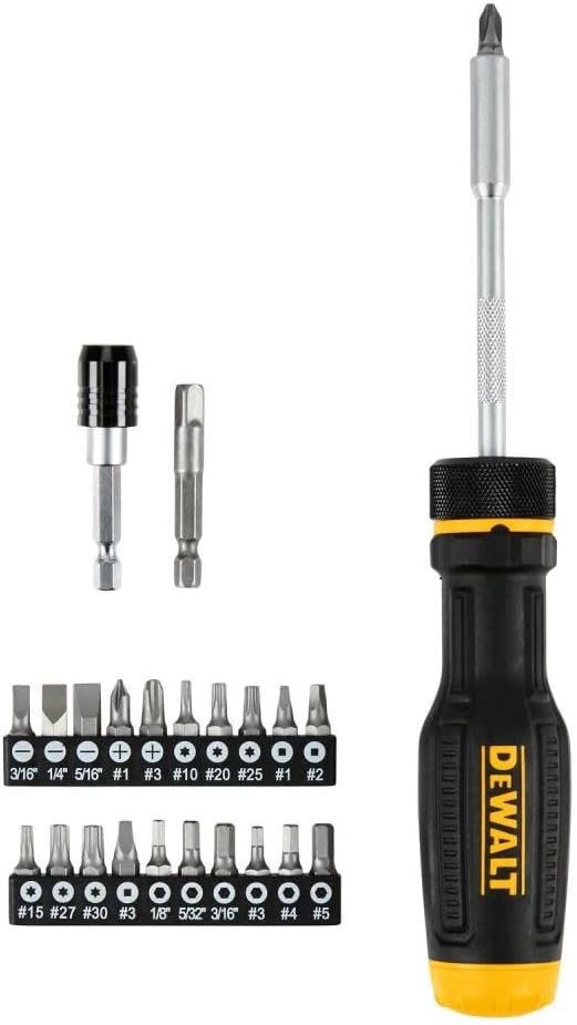 Dewalt Maxfit Screwdriver Ratcheting Multi Bit 23Pc