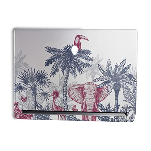 MightySkins Glossy Glitter Skin Compatible With Alienware M15 R7 (2022) Full Wrap Kit - Tropical Jungle | Protective Durable High-Gloss Glitter Finish | Easy To Apply & Change Styles | Made in the USA