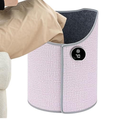 Calentador de piernas silencioso y ergonómico con calor regulable de 5 niveles