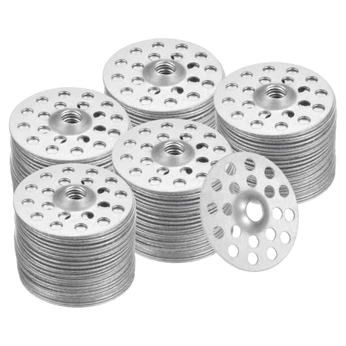 Rondelles de plâtre 2,5 cm pour stopper l'affaissement des vieux plafonds