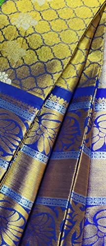 JAINITHISH COLLECTIONS blue kuppadam silk saree – image 6