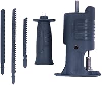 Tiardey Fúrószár Adapter 3 Pengével - Fém és Fa Vágó Fúrógép Feltét Akkus Fúrókhoz - Hordozható Sbelsgen Adapter 1