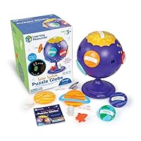 Learning Resources Solar System Puzzle Globe, STEM Toys for Kids, Space Décor, Educational Toy, 21 Pieces, Age 3+