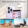 Smartphone mini avec écran HD de 3,0 pouces, téléphone mini déverrouillé, caméra 5MP, reconnaissance faciale, double SIM, GPRS, carte TF et un corps ultra - mince, idéal pour les enfants Rose