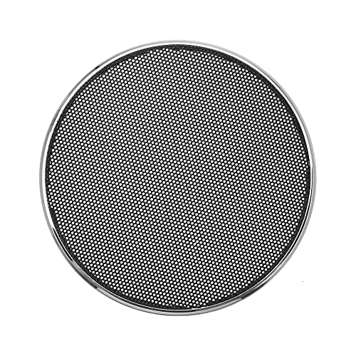 X AUTOHAUX 5 Inch Car Audio Speaker Grill Cover Mesh Woofer Guard Silver Tone