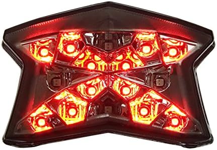Miniatura 3 de Luces traseras LED secuenciales integradas con lente ahumada para Kawasaki Ninja 650 Z650 y Kawasaki Z900 ZH2 2017-2024 (no es compatible con NINJA