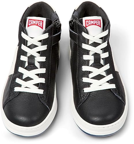 Camper Kids Runner Four Kids Ankle Boot, Black, 11 US Unisex Little4