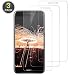 Produktbild Wiestoung Panzerglas Schutzfolie für Huawei P8 Lite 2017, [3 Stück] 9H gehärtetes Glas, Anti-Kratzer, Bläschenfrei, Ultra Transparenz Full HD Panzerglasfolie Displayschutzfolie für Huawei P8 Lite 2017