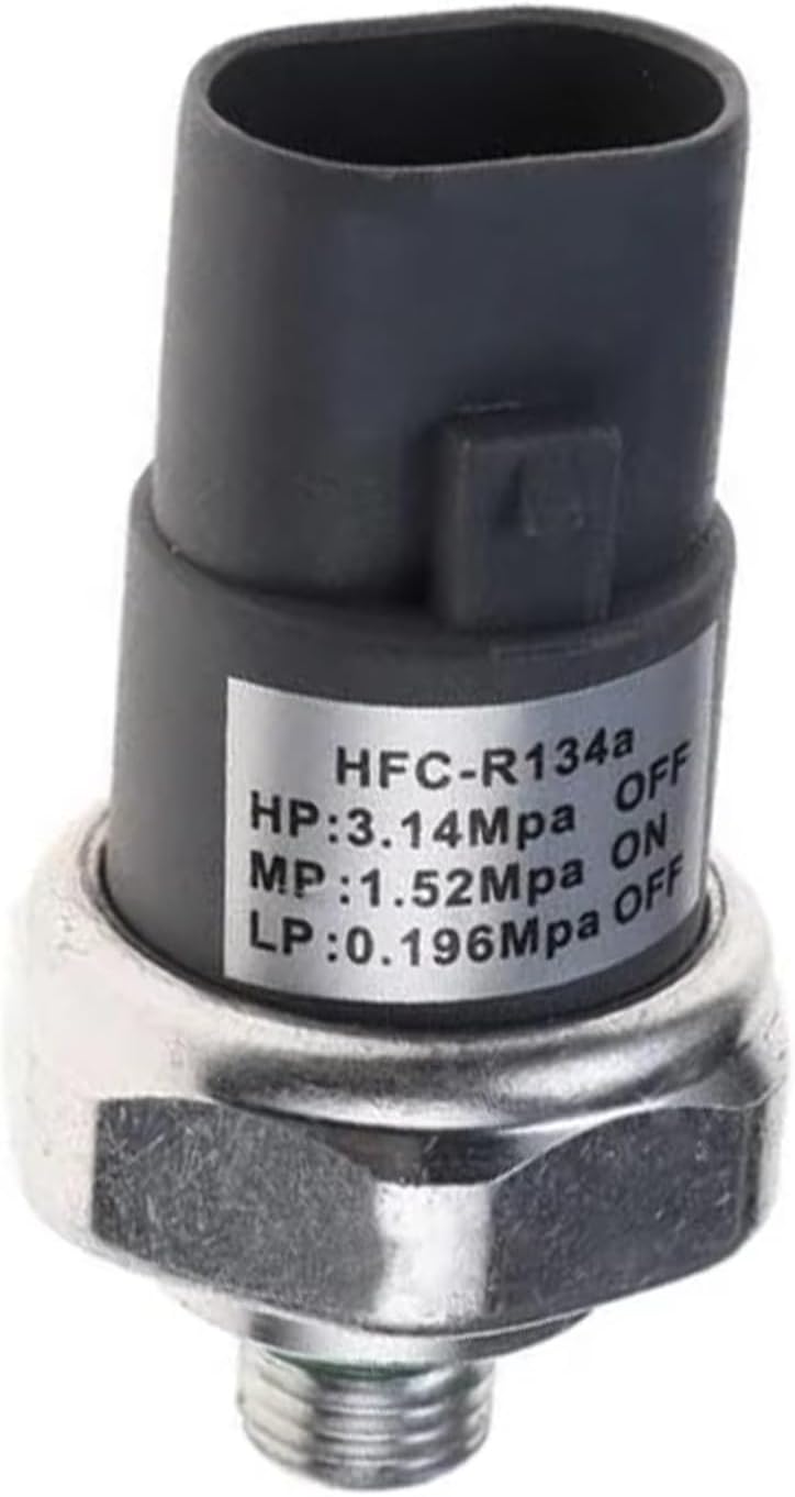 Car Air Conditioning Sensor, for Insight 2000-2005, for Odyssey 1999-2010, for Ridgeline 2006-2014 4 Pins AC Pressure Sensor Air Condition Pressure Switch B01A61503
