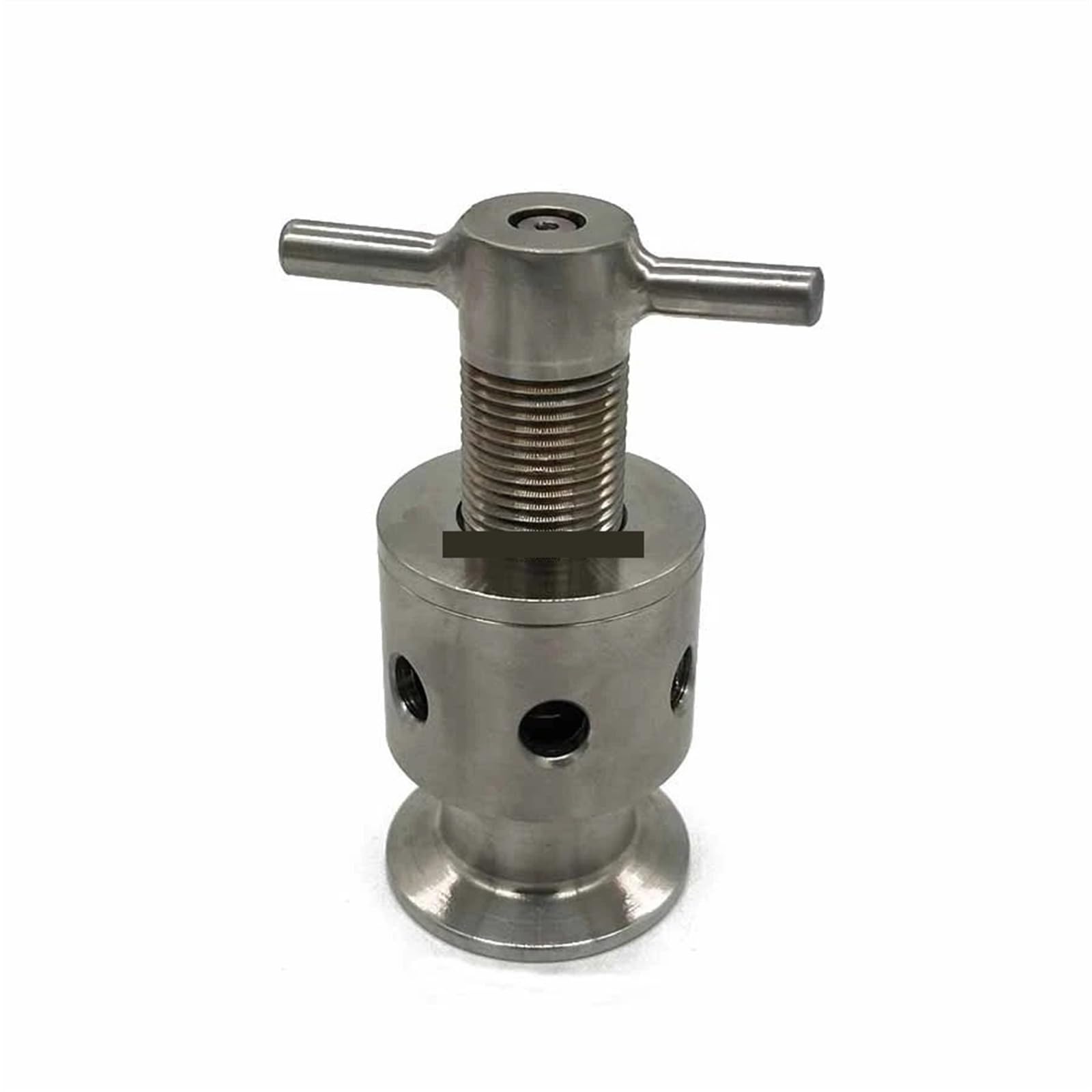 Pipe OD 32mm Stainless Steel 304 1.5inch Tri Clamp Sanitary Adjustable Pressure Relief Safety Valve 0.5-6 Bar Exhaust Vent Valve 1Pcs
