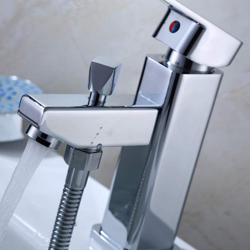 robinet lavabo robinets de cuisine de lavabos Robinet Évier robinet salle bain monotrou robinet eau chaude et froide lavabo salle de bain avec douche mitigeur multifonctionnel