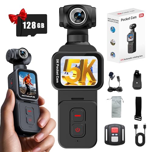 Caméra d'action 5K idéale pour filmer vos vlogs de voyage en haute définition