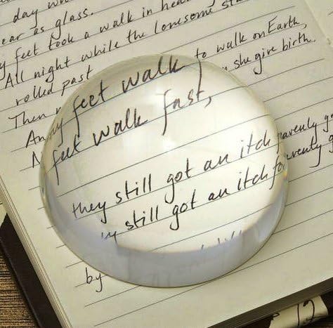 Dome Magnifying Glass Paperweight, 80mm, Made from K9 Optical Crystal Glass, Ergonomic Magnifier, Great for Reading Books, Maps, Documents & More, for Home and Office Magnification