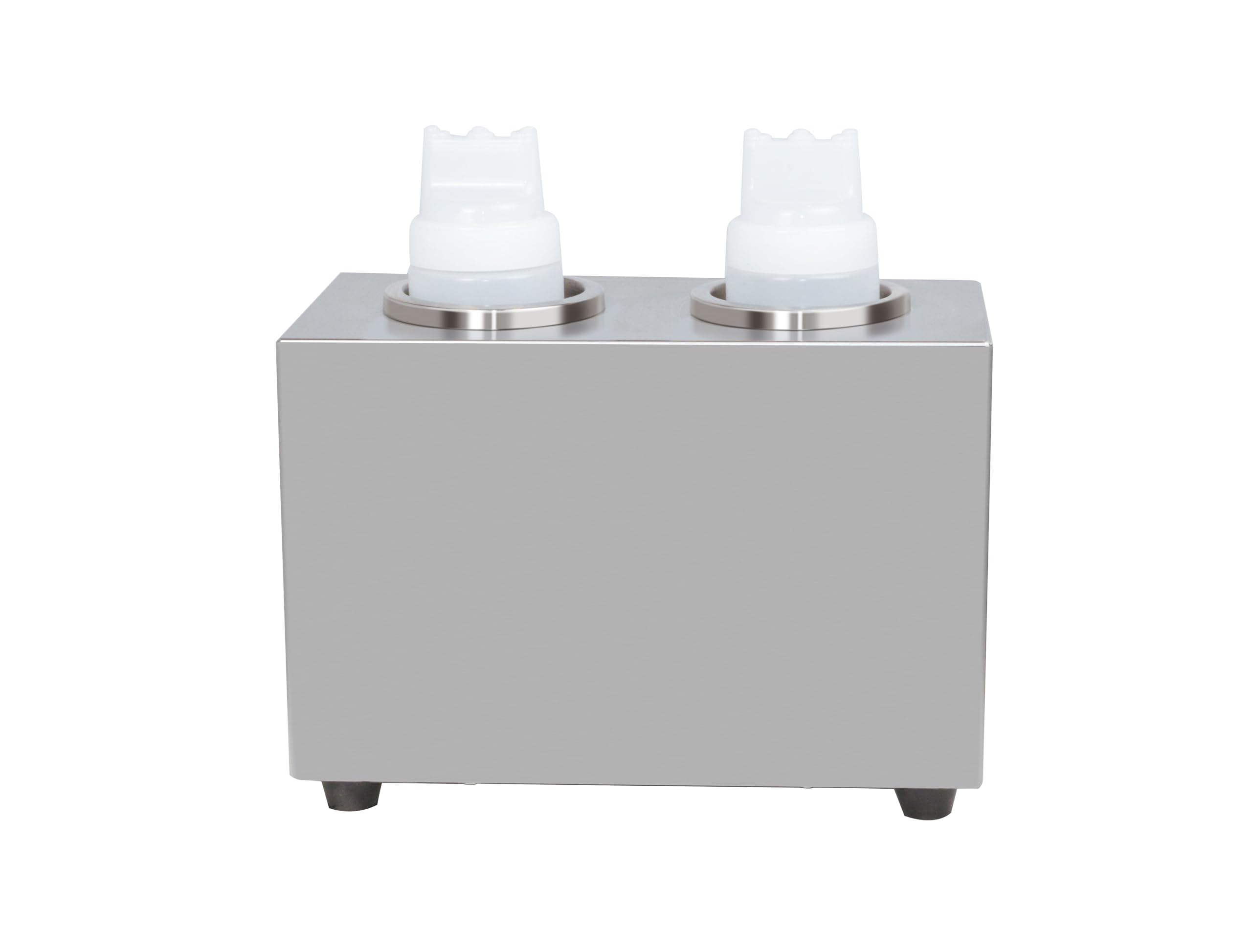 Hakka 2 Grilles Chauffe-Sauces Professionnel, Chauffe-Bouteilles électrique Réglable de 30 à 85 °C pour Sauces Chocolat, Beurre, Fromage, Caramel, 2 Bouteille Souple Incluse, 160W