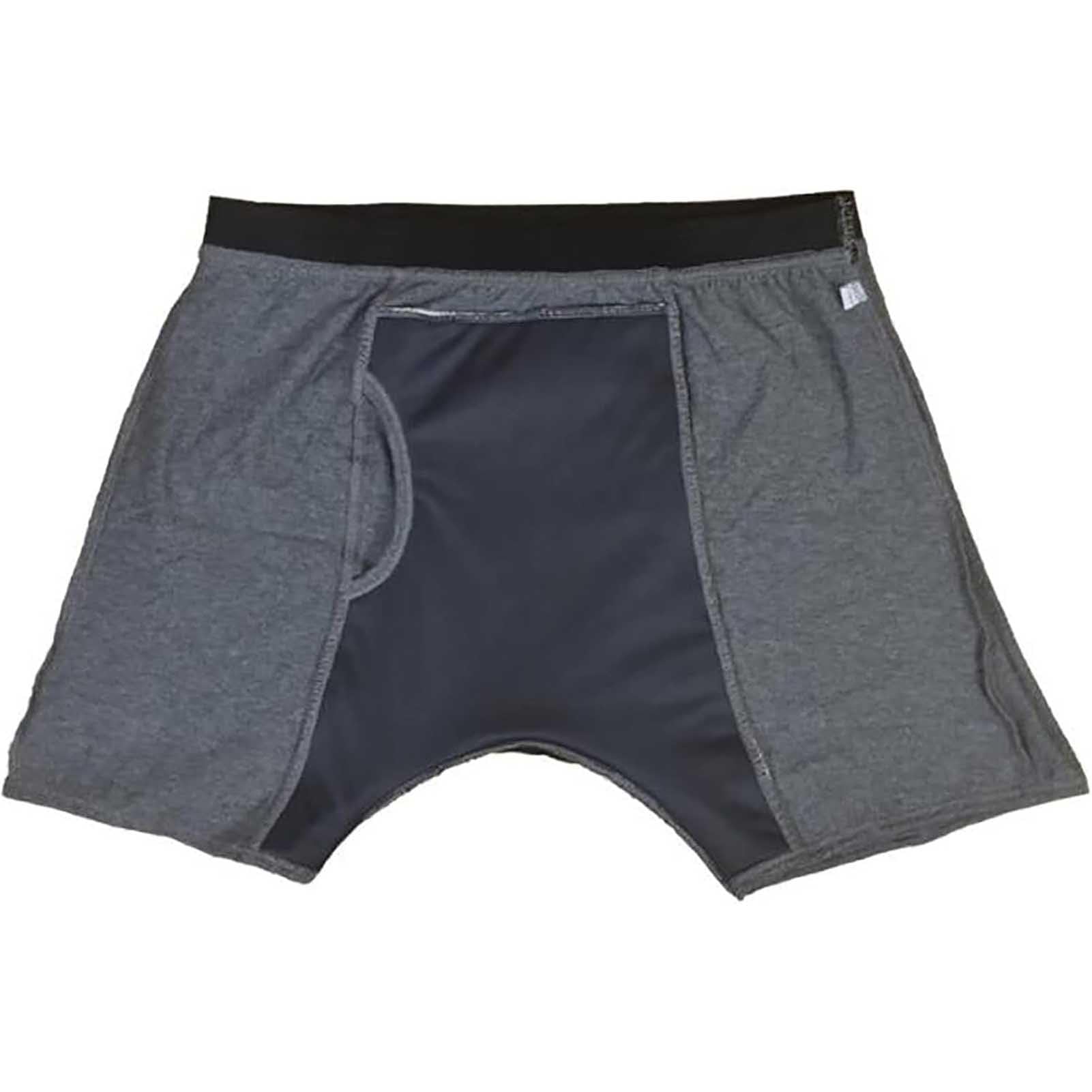 Incontinence urinaire lavable pour hommes : sous-pantalon étanche en coton réutilisable