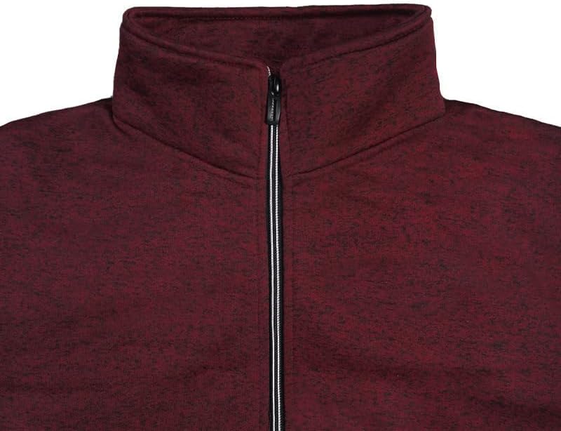 Men's Zipper Cardigan - Warm Casual Sweatshirt Autumn Winter Wear for Vacations Everyday Life - Image 4