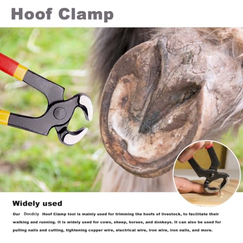 Image of 8.5 inch Farrier Tool Kit 7Pc, Hoof Trimmer for Goat Pig