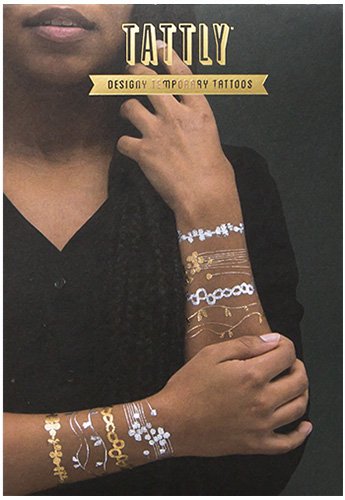 Tattly Temporary Tattoos Brilliant Bracelet Set, 1 Ounce