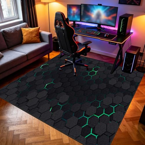 Tapis de sol antidérapant contre les rayures de chaise d'ordinateur