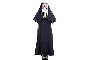 Evocative Nun Costume: Unleash Your Mysterious Allure This Halloween