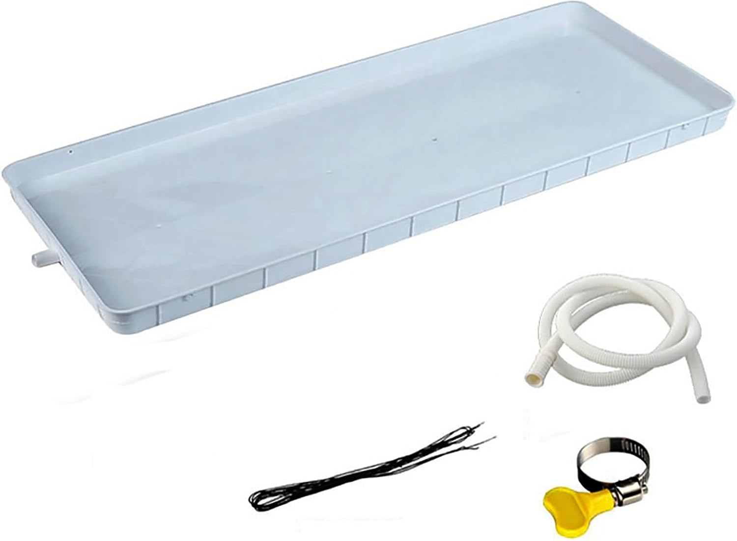 Air Conditioner Drip Tray Condensate Drain Pan, Universal Window AC Drain Kit