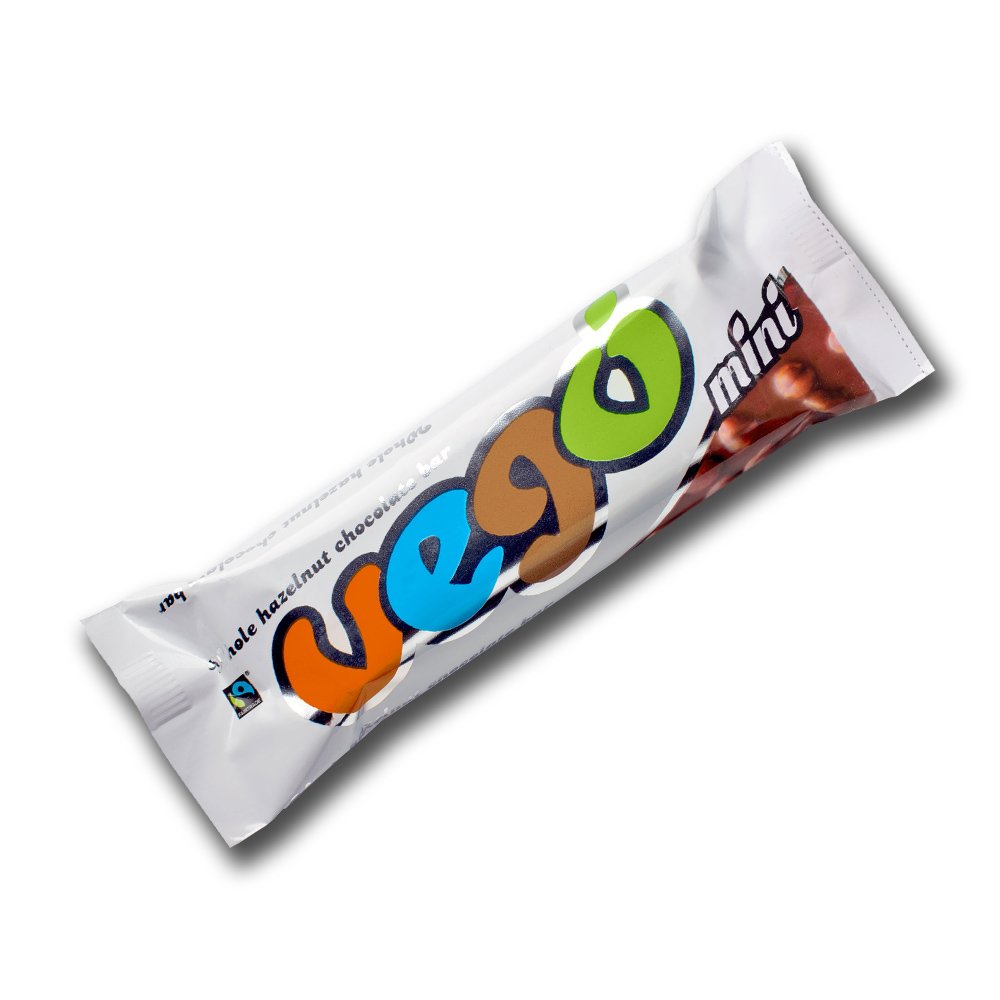 Vego Whole Hazelnut Chocolate Bar, MINI (65g)