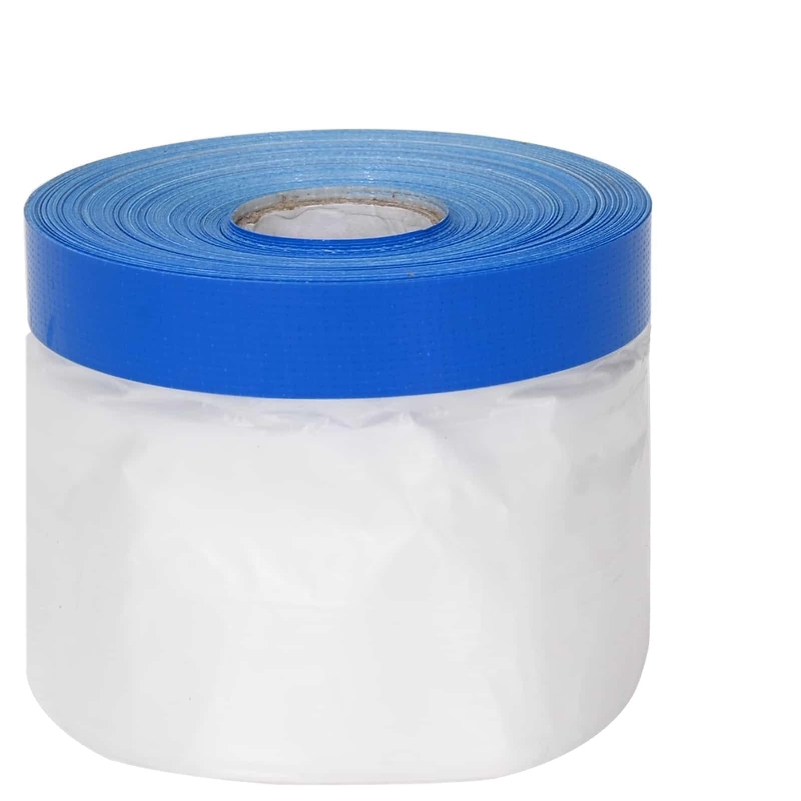 Abdeckfolie Mit Klebeband 12 Stuck Transparent Blau