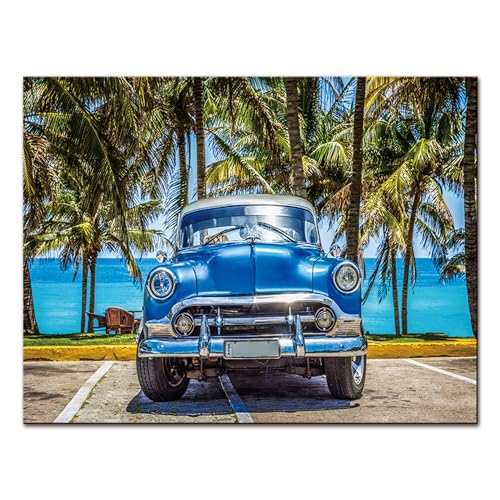 GOWE Home Classic Car at The Beach Acrylic Wall Art (32