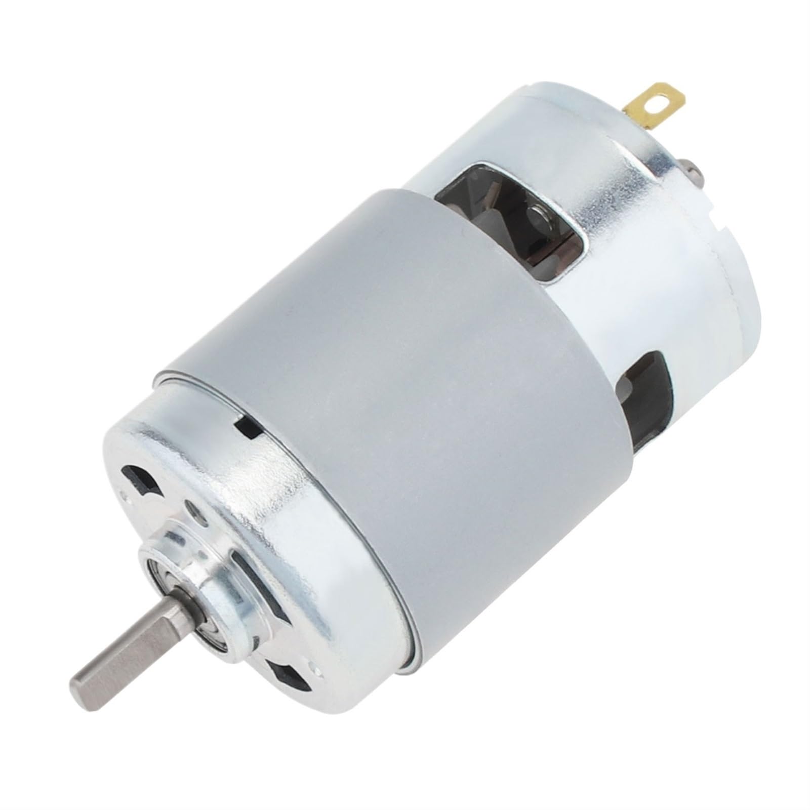 Moteur 775 24V avec arbre en D et roulement à billes pour micro machine