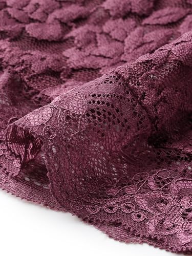 Image of Allegra K Floral Lace Bolero Shrug for Women Elegant Long Sleeve Sheer Cropped Lace Cardigan