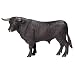 Schleich Black Bull Toy Figure