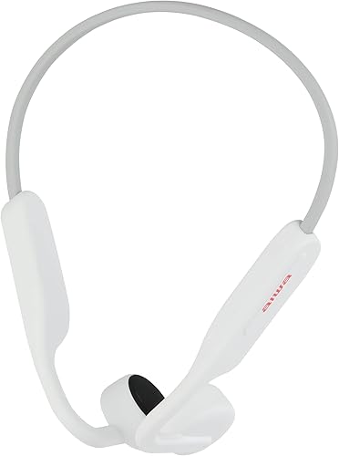 Aiwa Auriculares inalámbricos Bone Conducting - Auriculares deportivos inalámbricos Bluetooth 5.0 de oreja abierta, 6 horas de reproducción, IPX5