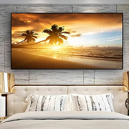Broderie diamant kit complet grand format paysage pour décoration murale salon