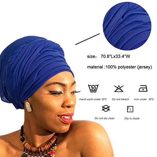 LMVERNA Women's Jersey Hijab Scarves Fashion Long Plain Muslim Head Scarf Wrap Shawls2