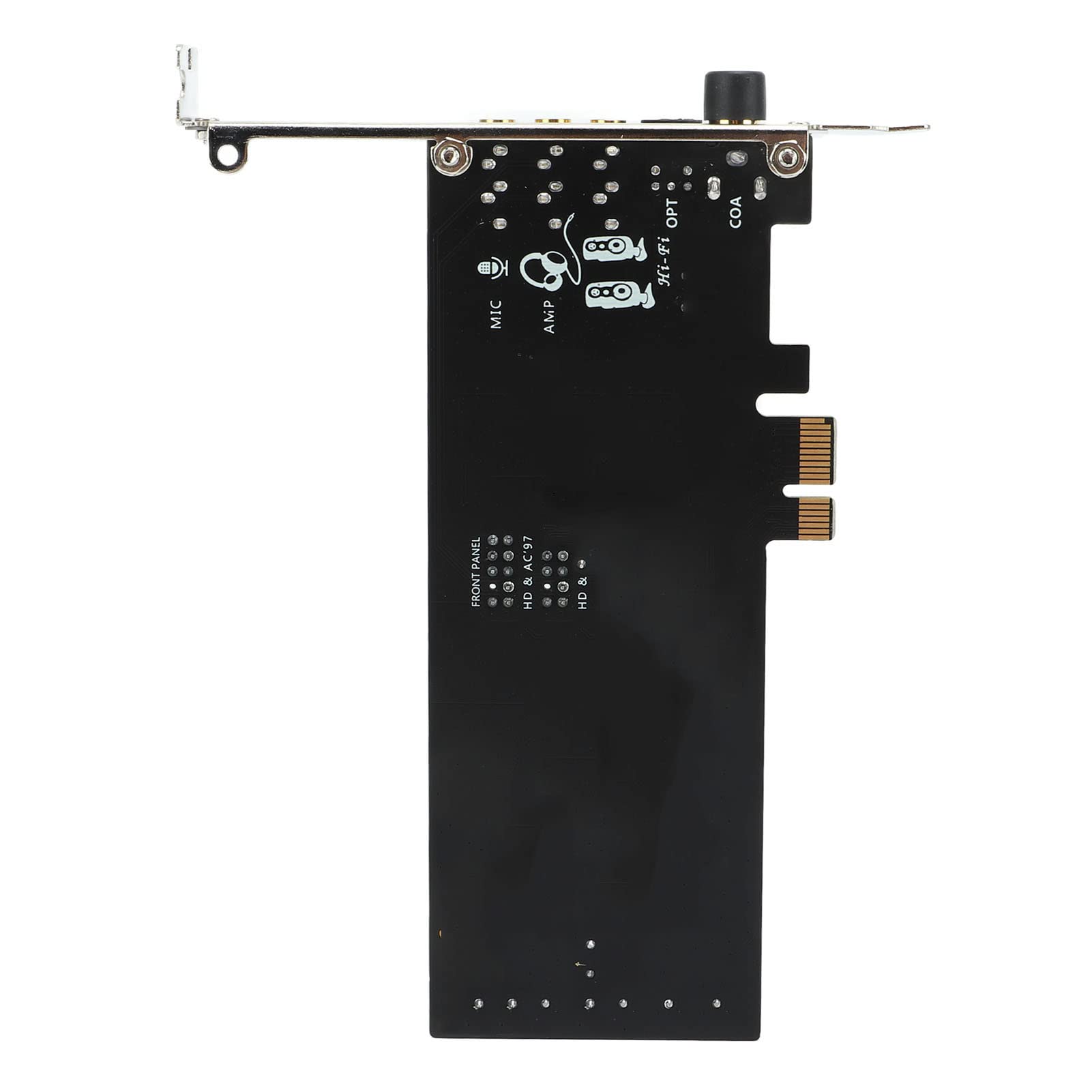 aqxreight Scheda Audio Scheda Audio con Decodificatore Coassiale Ottico a 24 Bit 96 Khz per Giochi di Trasmissione Dal Vivo, Esperienza di Buona qualità Prestazioni di Supporto del Formato
