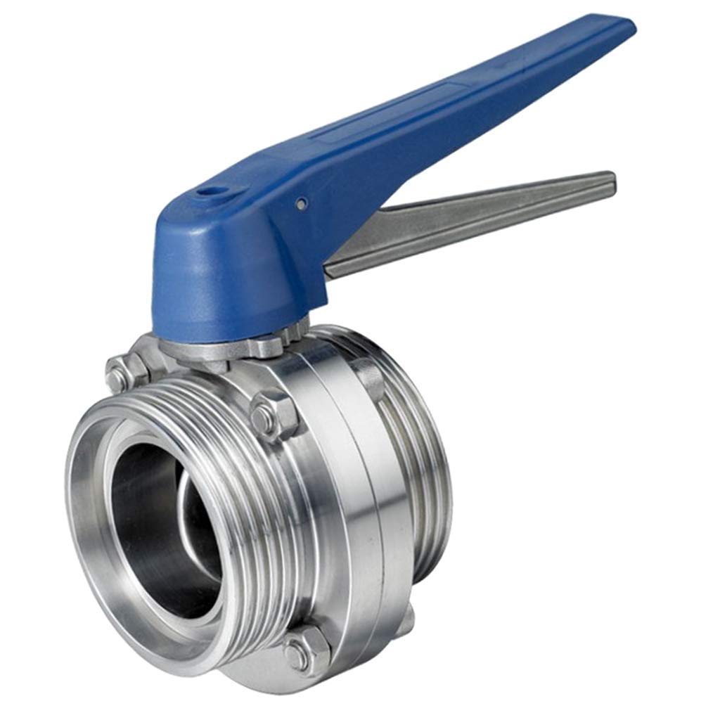 Edelstahl Absperrventil Absperrhahn Kugelventil mit Auslösegriff für Chemische Industrie (25 mm)