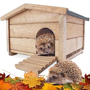 Hecht zooprinz winterfestes Igelhaus mit Boden